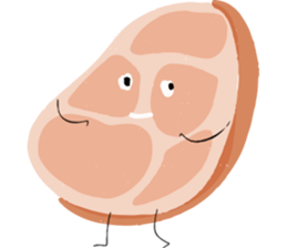 Food Doesn't Speak. sticker #11955929