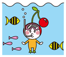 PrettyGirl Cherry 2 sticker #11956440