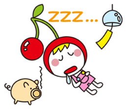 PrettyGirl Cherry 2 sticker #11956448