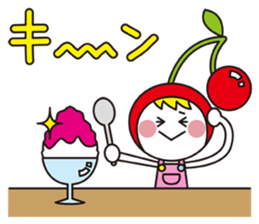 PrettyGirl Cherry 2 sticker #11956453