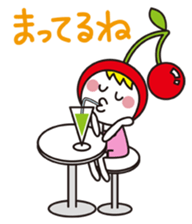PrettyGirl Cherry 2 sticker #11956455