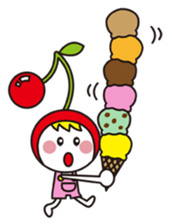 PrettyGirl Cherry 2 sticker #11956456
