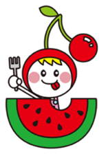 PrettyGirl Cherry 2 sticker #11956463