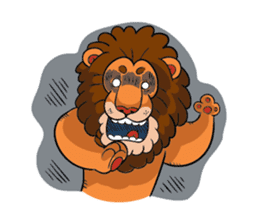 Gonyama the Lion sticker #11956713