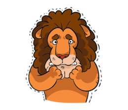 Gonyama the Lion sticker #11956714