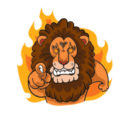 Gonyama the Lion sticker #11956716