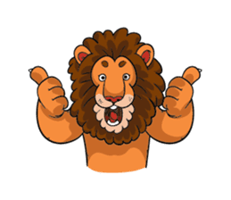 Gonyama the Lion sticker #11956727