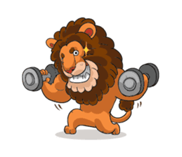 Gonyama the Lion sticker #11956731