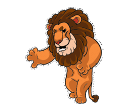 Gonyama the Lion sticker #11956736