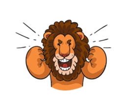 Gonyama the Lion sticker #11956739