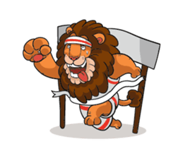 Gonyama the Lion sticker #11956740