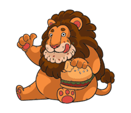 Gonyama the Lion sticker #11956742