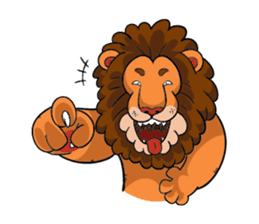 Gonyama the Lion sticker #11956745