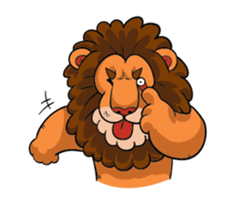 Gonyama the Lion sticker #11956749