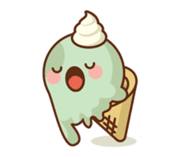 Chibi Ice Cream Friends sticker #11956751
