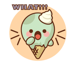 Chibi Ice Cream Friends sticker #11956753