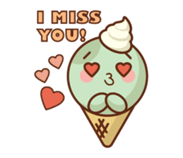 Chibi Ice Cream Friends sticker #11956757