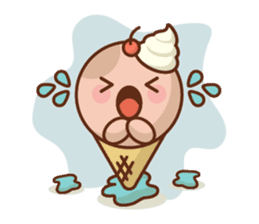 Chibi Ice Cream Friends sticker #11956759