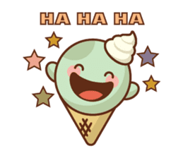 Chibi Ice Cream Friends sticker #11956760