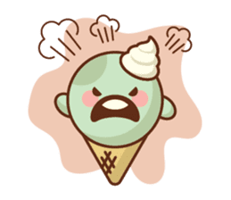 Chibi Ice Cream Friends sticker #11956774