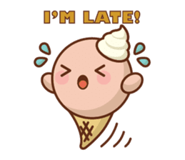 Chibi Ice Cream Friends sticker #11956783