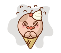 Chibi Ice Cream Friends sticker #11956785