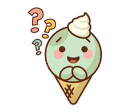 Chibi Ice Cream Friends sticker #11956789