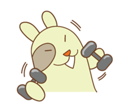 Churoert'z the Marmot sticker #11956936