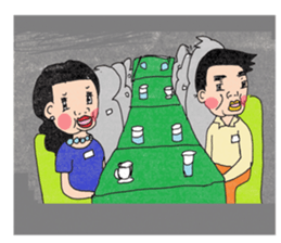 Fort in the end of twenties sticker #11957007