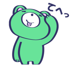 Smiley Face Bear sticker #11957061