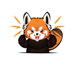 Taka the Tanuki sticker #11957070