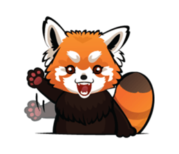Taka the Tanuki sticker #11957078