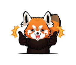 Taka the Tanuki sticker #11957091