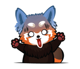 Taka the Tanuki sticker #11957097