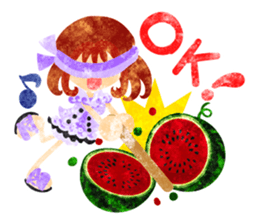 Sweet summer memories sticker #11957190