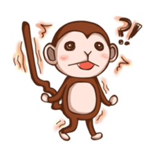 Joy the Monkey sticker #11957919
