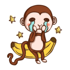 Joy the Monkey sticker #11957921