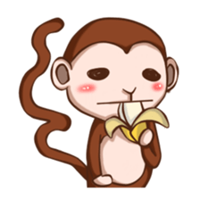 Joy the Monkey sticker #11957927