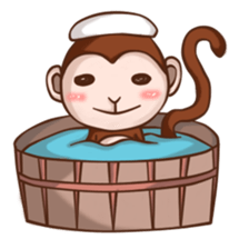 Joy the Monkey sticker #11957932