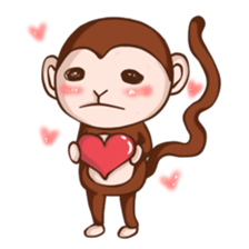 Joy the Monkey sticker #11957934