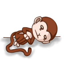 Joy the Monkey sticker #11957935