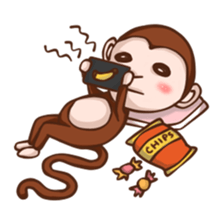 Joy the Monkey sticker #11957938