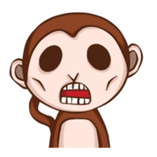 Joy the Monkey sticker #11957945