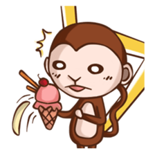 Joy the Monkey sticker #11957953