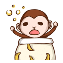 Joy the Monkey sticker #11957954