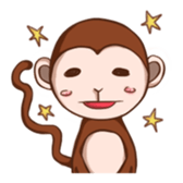Joy the Monkey sticker #11957957