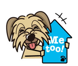 iinu - Pyrenean Sheepdog sticker #11957997