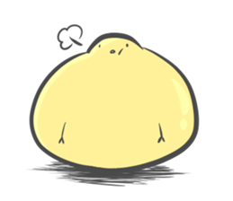 Chick sometimes chicken 's . sticker #11958179