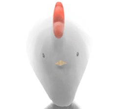 Chick sometimes chicken 's . sticker #11958187