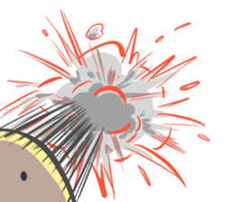 Chick sometimes chicken 's . sticker #11958188